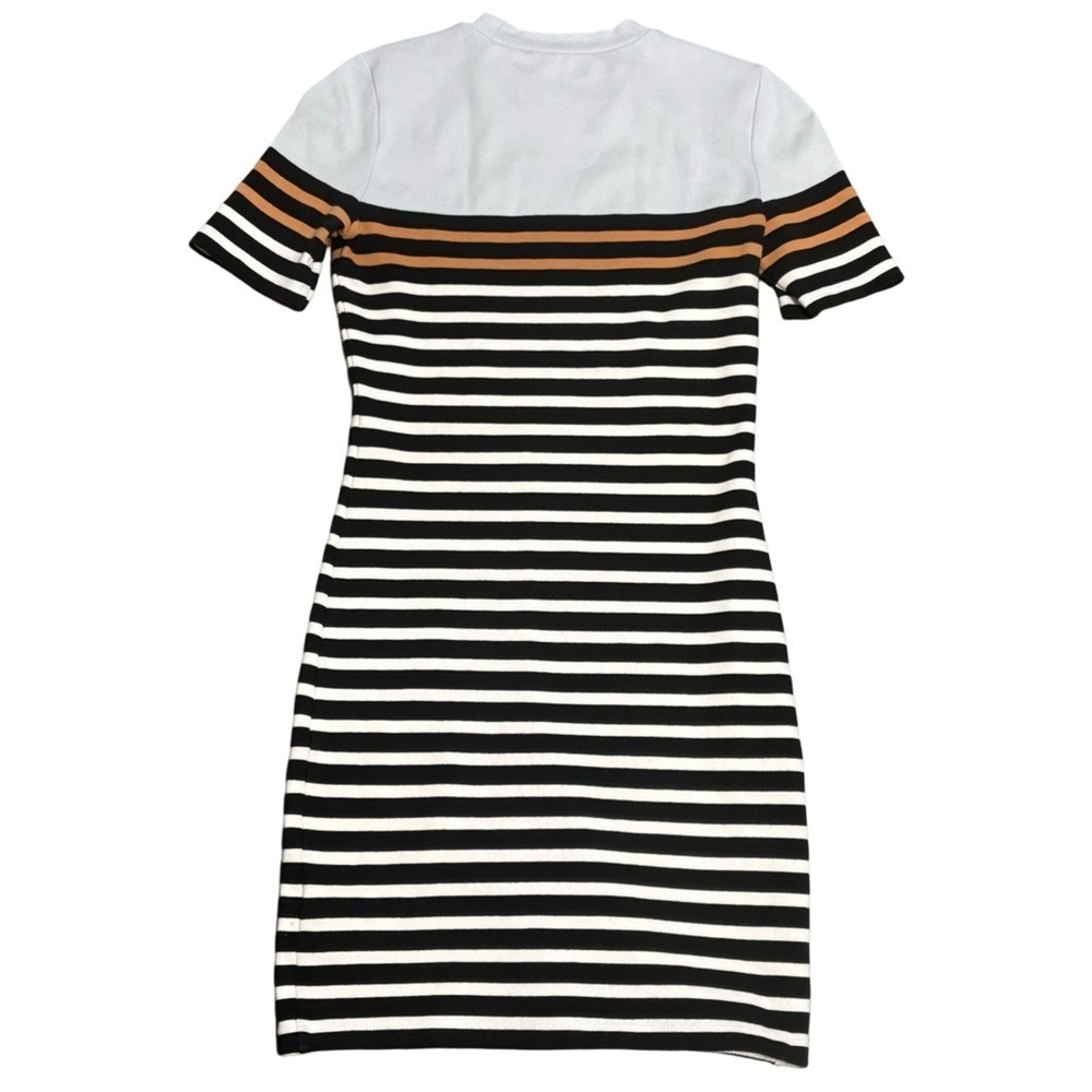 T By Alexander Wang || Engineered Stripe T-Shirt … - image 4